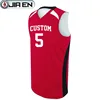2013 Best Red And White Basketball Jersey Custom Basketball Uniform Design For Sample