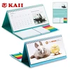 KAII Office Supplied Table Calendar Printing Customized Factory In Shenzhen