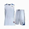 Rigorer basketball jersey white and blue basketball uniform college practice jerseys basketball design