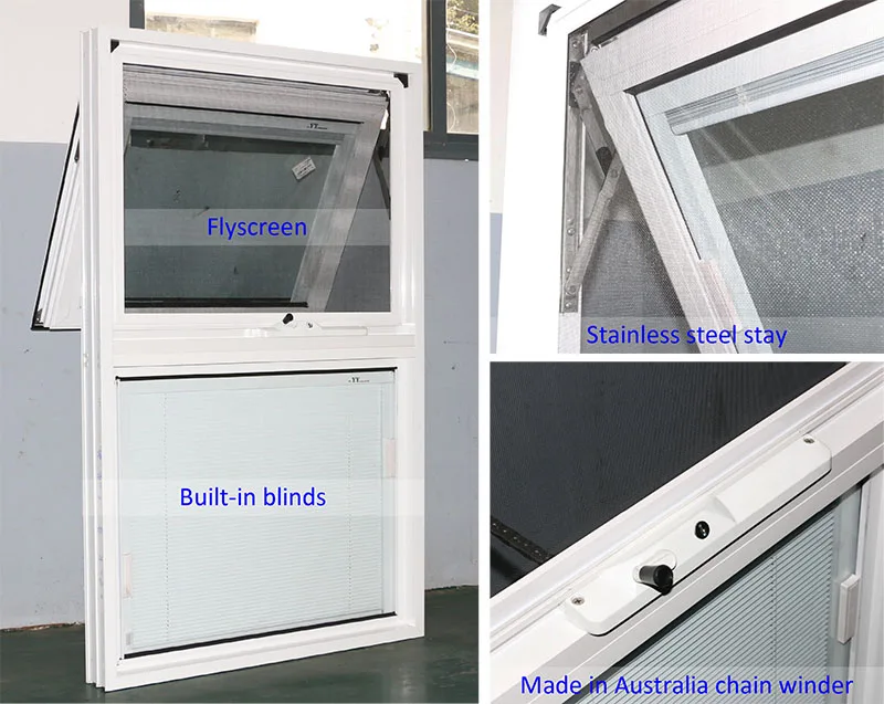 Cheap price aluminium combine windows tilt&turn windows tilt and turn windows