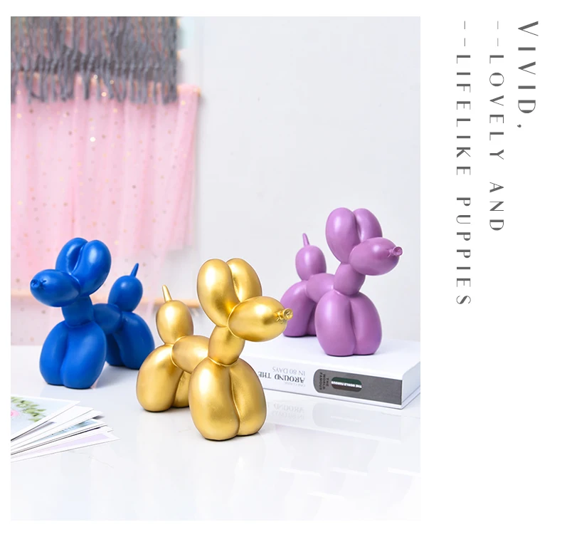 colorful balloon dog balloon dog sculpture