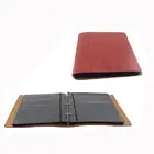 Chinese Factory Supply Fashion High-End RectangleShape Folded Backrest Tube Black Leather Photo Album