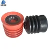 Non Rotating Displacement Cementing Wiper Plugs