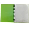 A4 size clear display book pp plastic pocket file folder with loose leaf