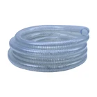 Soft flexible pvc pvc water drain pipe steel wire hose