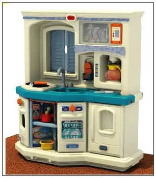 toy plastic kitchen set