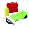 8pcs automobile care set/ glass cleaner/chenille mitt/cleaning cloth/sponge