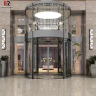 Factory Direct Supply Two Wings Automatic Revolving Doors for Supermarket, Hospital, Bank, Hotel and Airport