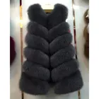 2015 Fashion Color Fox Fur Vest Wholesale Fur Clothing Fur Coat for Women