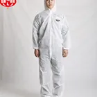 FREE SAMPLE dustproof nonwoven disposable jumpsuits