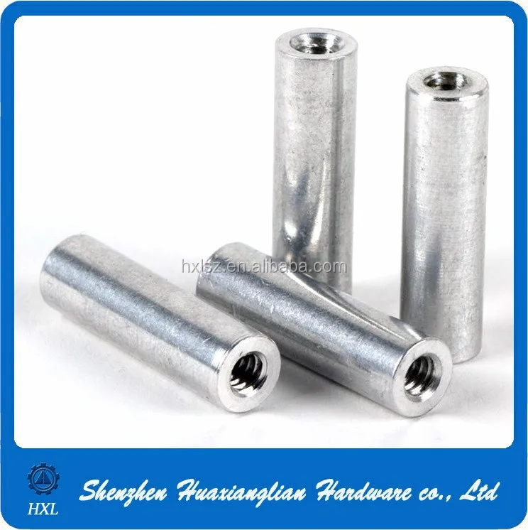 M3 M4 M5 M6 M8 Internal Thread Anodized Aluminum Round Coupling Nut