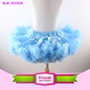 Hot sales multicolor Full Fluffy Chiffon Pettiskirt Baby Pop Pettiskirts Dress Little Girls Kids Soft Pettiskirts
