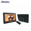 Small Mini 10" LCD Car Monitor TV Player Rechargeable DVB T/T2 Portable TV