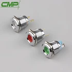 CMP waterproof Metal threaded led light indicator lamp IP67