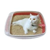 China factory pet supplies rescue nasty smell flushable tofu cat litter