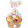 Easter Eggs Hamper Wrap cellophane Basket Gift Wrap Large Cello Basket BAG