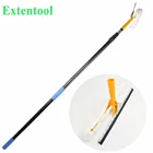 12FT telescopic window glass cleaning wipe or scraper kit for long handle window/wall glass cleaning equipment
