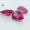 3# Pear Light Rose Asscher Cut Burma Ruby Gems