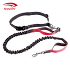 Wholesale Custom Adjustable Nylon Waist Belt Reflective Bungee Hands Free Pet Dog Leash Lead for Running Jogging Walking