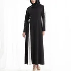wholesale New model abaya in dubai clothing women 100% polyester turkey muslim clothing long dress muslim