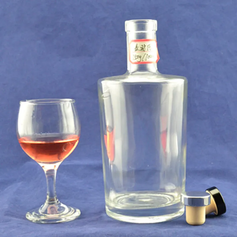 Download Empty 70cl Super Flint 700ml Clear Glass Liquor Bottle ... Yellowimages Mockups