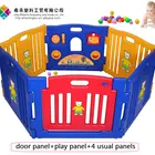 6 panel baby playpen safety activity center for kids play zone