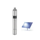 cheap price high pressure screw deep well mini 12v dc solar water pump