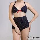 Plus Size Adjustable Swimwear Wholesale two piece women High Waist Bikini Set