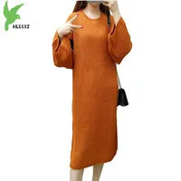 New-Fashion-Women-Autumn-Winter-Knitted-Sweaters-Long-Dress-Solid-Color-Loose-Large-Yards-Thick-Casual.jpg_200x200