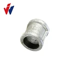 Banded Hot dipped galvanized malleable iron pipe clamp fittings with NPT threads Socket for plumbing