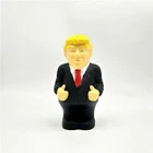 best- selling custom make soft plastic Sound Trump rubber toys