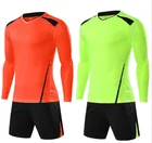 Top seller new customized soccer wear long sleeve soccer jersey uniform