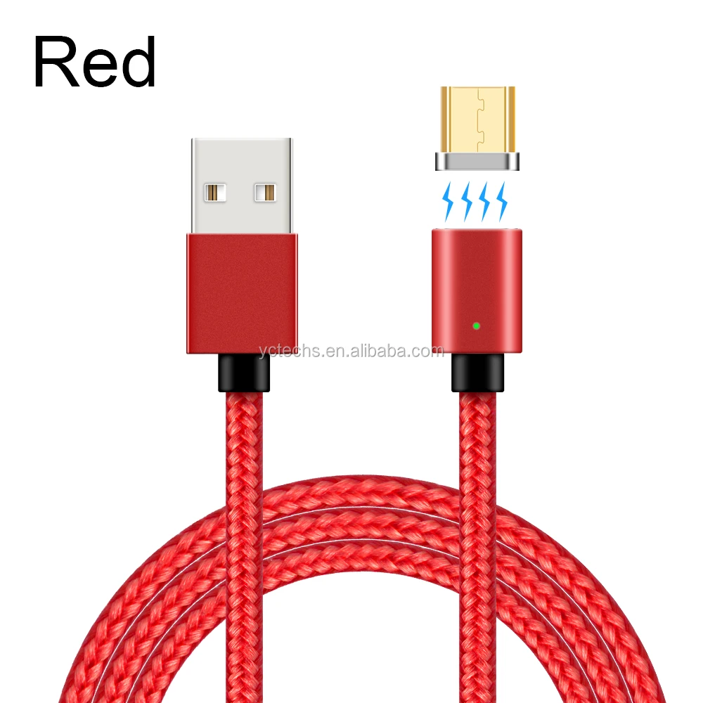 Original high quality fast charging micro usb cable for iphone 6 charger cable with usb led light magnetic usb cable - ANKUX.COM