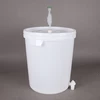 China home beer brewing container 30L plastic wine barrel with spigot