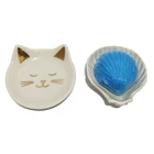 Rock Shell Shape Organic Blue Bar Salt Soap