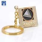 2019 Custom wholesale high quality metal auto car logo keychain