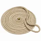 24 strands double braided rope polyester docking line boat dock