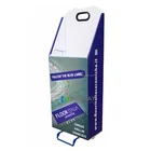 Recycle Cardboard Luggage Trolley, folding Paper Trolley Box for Exhibition Trade Fair Manufacturer sell