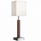 CUL Modern American Style Off White Linen Hard Back Lamp Shade Hospitality Table Light