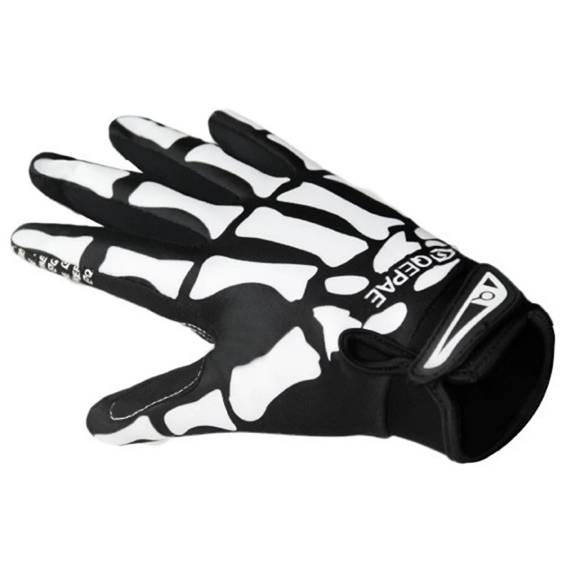 qepae skeleton gloves