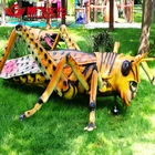 Wonderful Amusement park Movie prop life-size mechanical huge animatronic insect