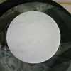 Super Thin Round Marble Small Tile Piece Size Customized