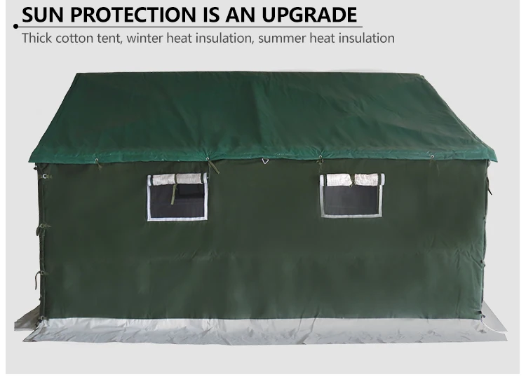 Factory Supply Used Military Style Relief Canvas Wall Tent - Buy Used