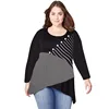 Classic Style Women Long Sleeve Plus Size Shirts Blouses Top for Woman Tops Latest Design And Blouse v251508
