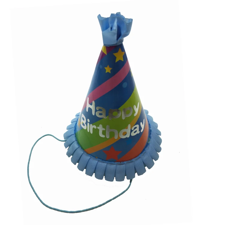 custom printed decorative paper kids birthday party hat