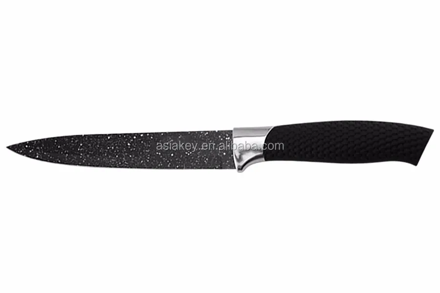 coating blade carving knife fruit with comfortable touch handle
