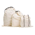 Silk printed big size drawstring twill cotton dust bag for accessory