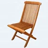 Hot selling Bali style Outside furniture general use factory direct wholesale patio terrace deck folding teak chair
