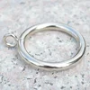 Silver 40mm Metal Curtain Eyelet O Rings For Shower Curtain Rings Black