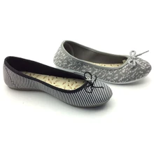 Factory direct women fashion foldable ballet flats shoes wholesale
